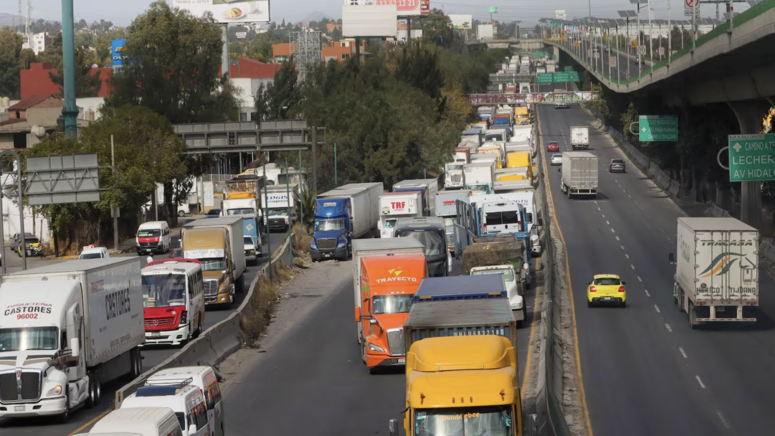 Transportistas Cancelan Paro En CDMX Y Edomex Y Optan Por Marcha