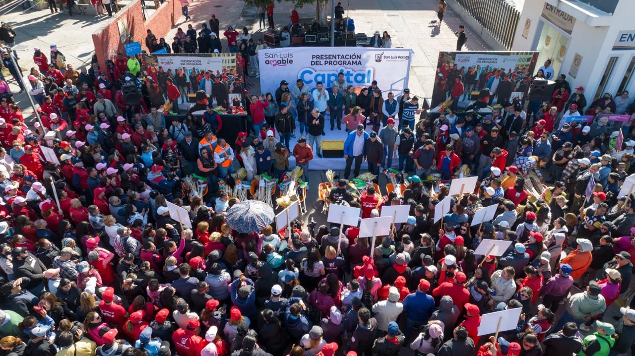 Inicia Galindo programa Capital al 100 para rehabilitar y unificar la ...