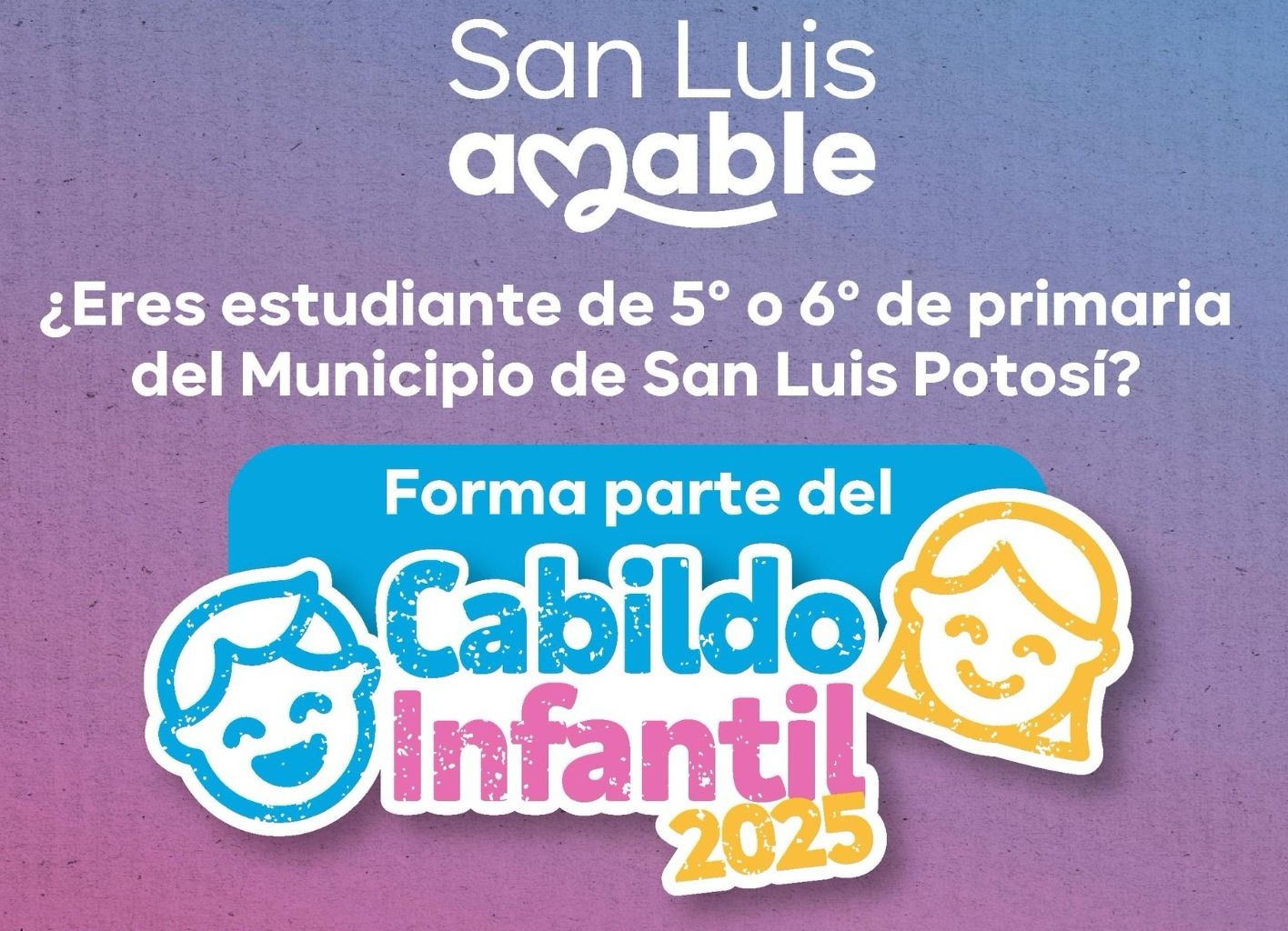 Cerrará pronto convocatoria para integrar Cabildo Infantil municipal ...